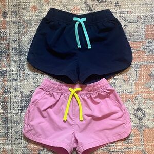 J. Crew Factory Crewcuts Kids' Navy and Lt. Purple Shorts Set (size 6)